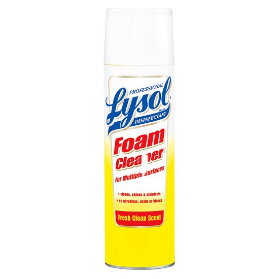 Picture of Lysol Professional Disinfectant Foam Cleaner, 24 Oz Bottle, Case Of 12