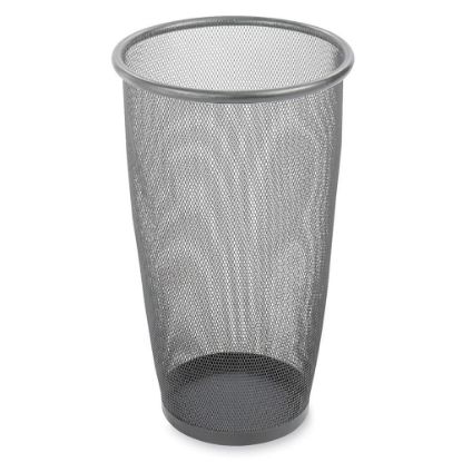 Picture of Safco Mesh Wastebasket, 9 Gallons, Black