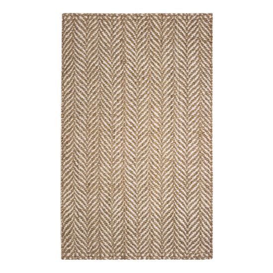 Picture of Anji Mountain Sandscape Jute Rug, 2-1/2ft x 8ft, Multicolor