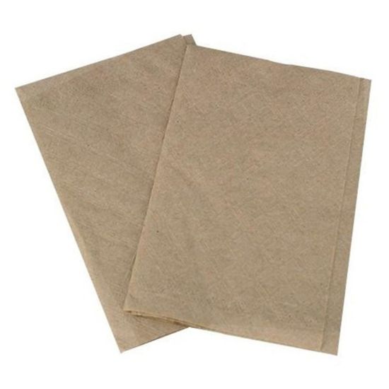 Picture of Karat 2-Ply Interfold Napkins, 8in x 6-1/2in, Kraft, Set Of 6,000 Napkins