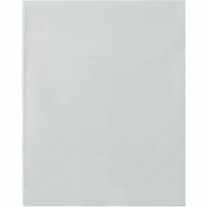 Picture of Business Source Full Sheet Top Load Poly Sheet Protectors - 3.1 mil Thickness - For Letter 8 1/2in x 11in Sheet - Rectangular - Clear - Polypropylene - 50 / Box