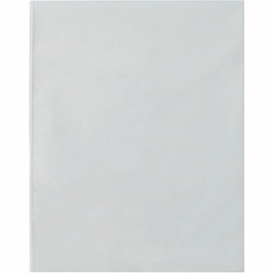 Picture of Business Source Full Sheet Top Load Poly Sheet Protectors - 3.1 mil Thickness - For Letter 8 1/2in x 11in Sheet - Rectangular - Clear - Polypropylene - 50 / Box