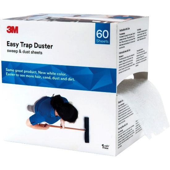 Picture of 3M Easy Trap Duster System - 6in Width - Fiber - White - 480 / Carton