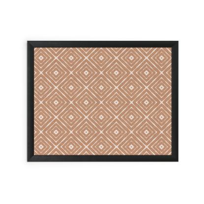 Picture of U Brands Fashion Cork Bulletin Board, 20in X 16in, Black Wood Frame (2883U00-01)