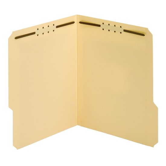 Picture of Office Depot Brand File Folders With Fasteners, 3/4in Expansion, 8 1/2in x 11in, Letter, Manila, Box of 25