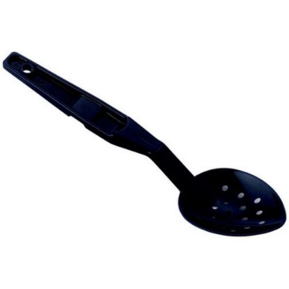 Picture of Cambro Perforated Camwear Serving Spoon, 11in, Black