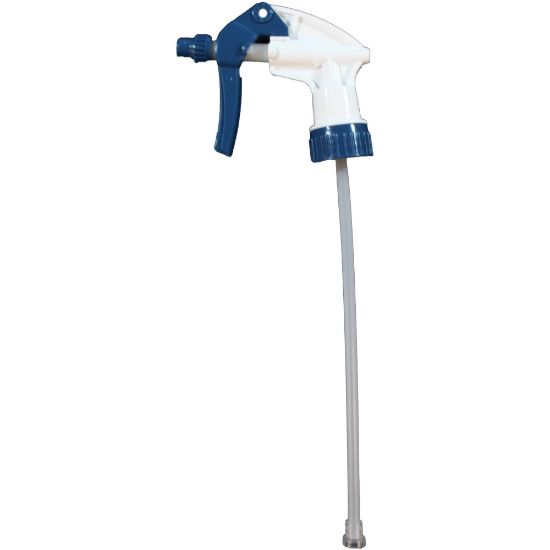 Picture of Genuine Joe Standard Trigger Sprayer - 7.25in - 24 / Carton - Blue, White