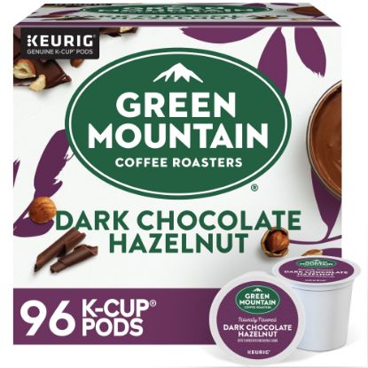 Picture of Green Mountain Coffee Single Serve K-Cup Pods, Dark Chocolate Hazelnut, Medium Roast, Pack Of 96 Pods