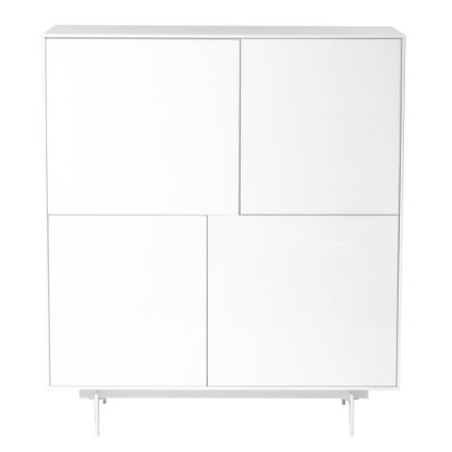 Picture of Eurostyle Birmingham 44inW Sideboard, High Gloss White