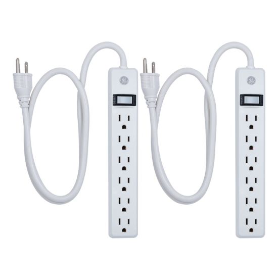 Picture of GE 14709 6-Outlets Power Strip - 6 - 4 ft Cord