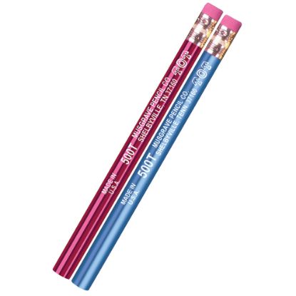 Picture of Musgrave Pencil Co. Inc. TOT Big Dipper Jumbo Pencils, Medium Point, No. 2, Assorted Colors, 12 Pencils Per Pack, Set Of 3 Packs