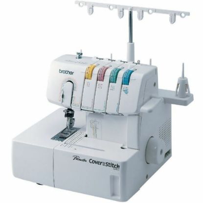 Picture of Brother Coverstitch Serger, 2340CV, Sturdy Metal Frame, 1,100 Stitches Per Minute, Trim Trap, Included Snap-on Presser Feet - 2/3/4 Thread cover stitch