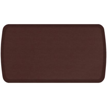 Picture of GelPro Elite Vintage Leather Comfort Floor Mat, 20in x 36in, Sherry