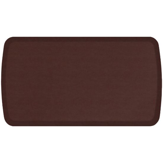 Picture of GelPro Elite Vintage Leather Comfort Floor Mat, 20in x 36in, Sherry