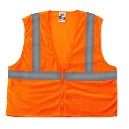 Picture of Ergodyne GloWear Safety Vest, Super Econo, Type-R Class 2, Large/X-Large, Orange, 8205Z