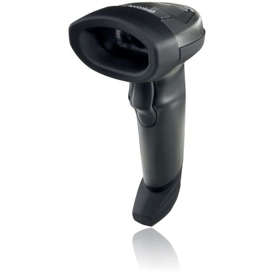 Picture of Zebra LI2208 Handheld Barcode Scanner - Cable Connectivity - 547 scan/s - 1D - Imager - Single Line - Nova White