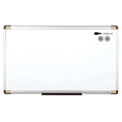 Picture of Quartet Magentic Dry-Erase Whiteboard, 18in x 30in, Metal Frame With Silver Finish