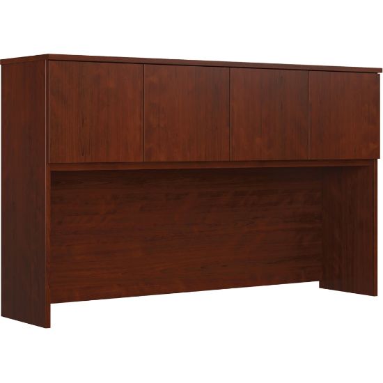 Picture of Sauder Affirm Hutch, 36inH x 59inW x 14-1/2inD, Classic Cherry