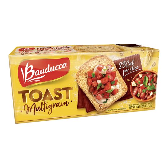 Picture of Bauducco Foods Toast, Multi-Grain, 5 Oz, Pack Of 30 Slices