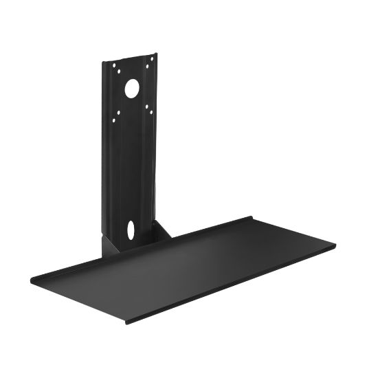 Picture of Mount-It! MI-7917 Monitor And Keyboard Wall Mount, 8-13/16inH x 27inW x 3-1/4inD, Black