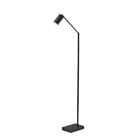 Picture of Adesso Colby LED Floor Lamp, 69inH, Matte Black Shade/Matte Black Base