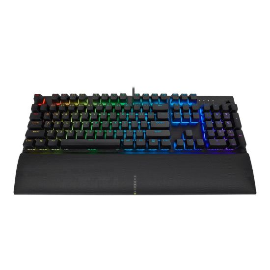 Picture of CORSAIR Gaming K60 RGB PRO SE - Keyboard - backlit - USB - US - key switch: CHERRY VIOLA - black