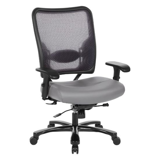 Picture of Office Star 75 Series Big & Tall Ergonomic Double AirGrid Back And Custom Fabric Seat Chair, Stratus