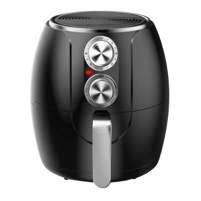 Picture of Brentwood 3.2 Qt Electric Air Fryer With Timer And Temp Control, Black/Silver