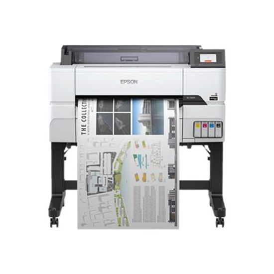 Picture of Epson SureColor T3475 - 24in large-format printer - color - ink-jet -  - 2400 x 1200 dpi - up to 0.4 min/page (mono) / up to 0.4 min/page (color) - Gigabit LAN, Wi-Fi(n), direct print USB, USB 3.0 - cutter