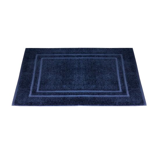 Picture of 1888 Mills Millennium Bath Mats, 21in x 32in, Navy, Pack Of 24 Mats