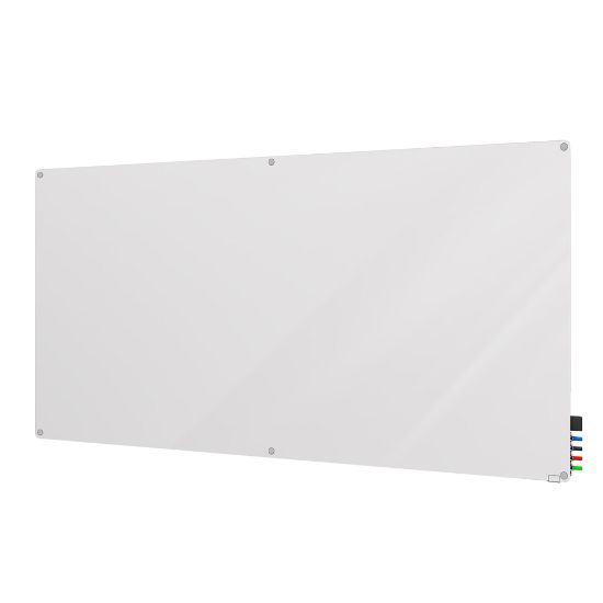 Picture of Ghent Harmony Non-Magnetic Dry-Erase Whiteboard, Glass, 48in x 96in, Frosted