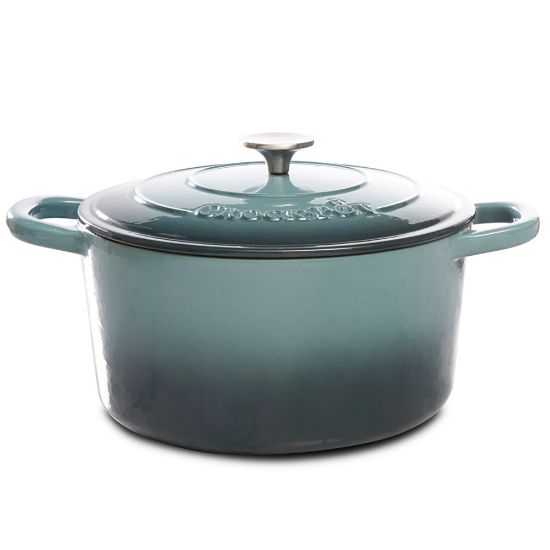 Picture of Crock-Pot Artisan 7-Quart Cast Iron Dutch Oven, Slate Gray