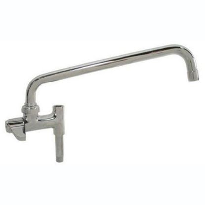 Picture of T&S Brass Pre-Rinse Add-On Faucet, Laminar Flow Device Nozzle, 12in, Stainless