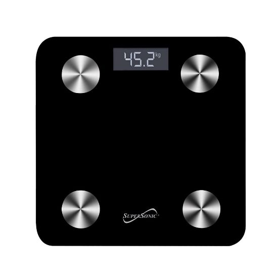 Picture of Supersonic Smart Scale Body Composition Analyzer, Black