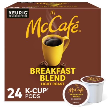 Picture of McCafe Single-Serve Coffee K-Cup Pods, Breakfast Blend, Carton Of 24