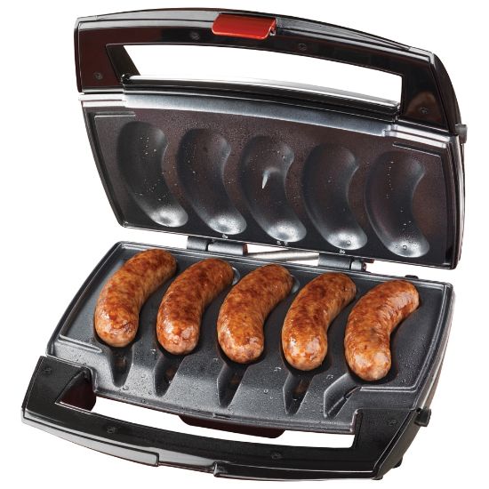 Picture of Johnsonville Sizzling Sausage Grill, Black/Stainless