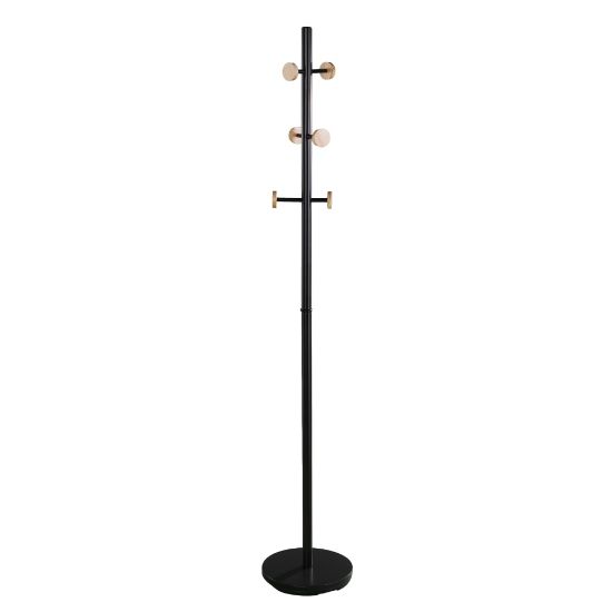 Picture of SEI Furniture Milo Coat Rack, 70-1/2inH x 12inW x 12inD, Black