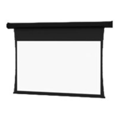 Picture of Da-Lite Tensioned Cosmopolitan Series Projection Screen - Wall or Ceiling Mounted Electric Screen - 164in Screen - Projection screen - ceiling mountable, wall mountable - motorized - 120 V - 164in (164.2 in) - 16:10 - Da-Mat - black