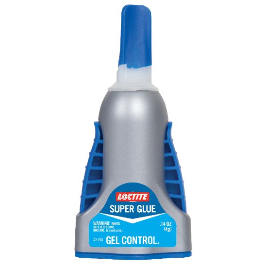 Picture of Loctite Gel Control No-Drip Super Glue, 0.14 Oz, Clear