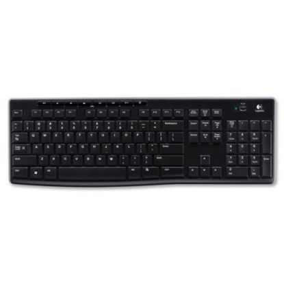 Picture of Logitech K270 Wireless Keyboard, Black, 10459982