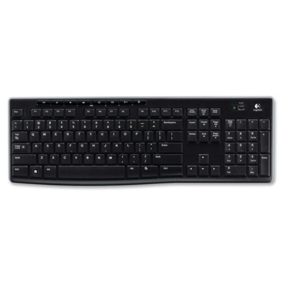 Picture of Logitech K270 Wireless Keyboard, Black, 10459982