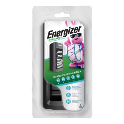 Picture of Energizer Recharge Universal Battery Charger, For AA/AAA/C/D/9V Batteries