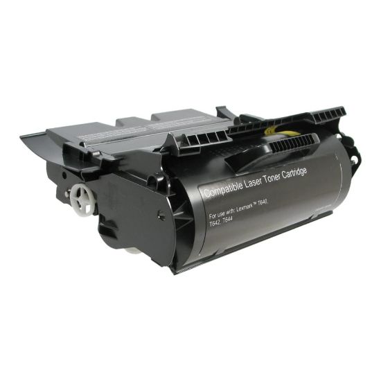 Picture of West Point Remanufactured Black High Yield Toner Cartridge Replacement For Lexmark 21000