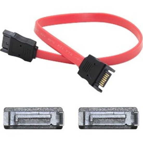 Picture of 2ft SATA Male to Male Serial Cable - 100% compatible and guaranteed to work