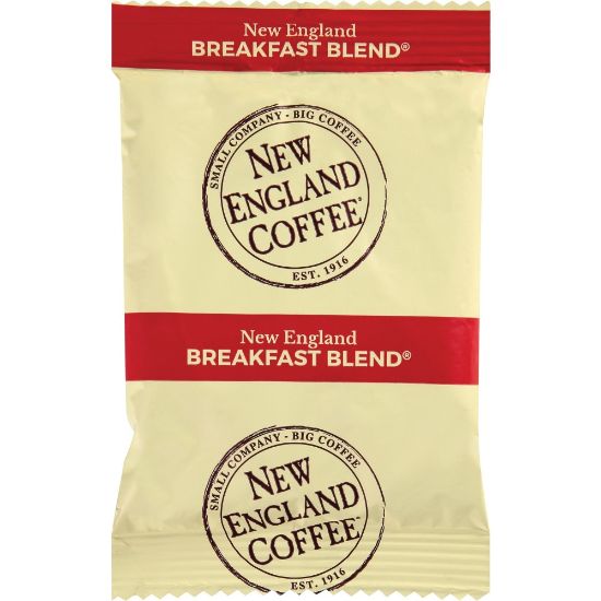 Picture of New England Coffee Single-Serve Coffee Packets, Breakfast Blend, Carton Of 24