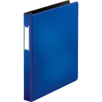 Picture of Business Source 3-Ring Binder, 1in D-Rings, Blue