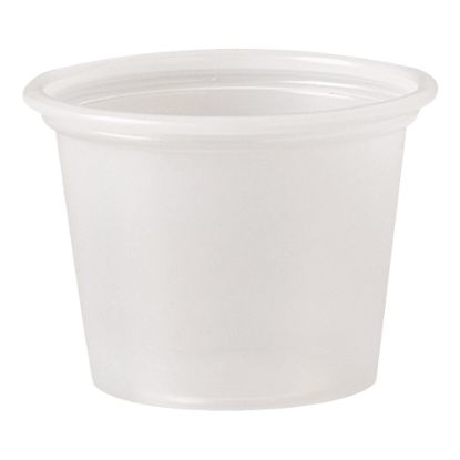 Picture of Solo Cup Polystyrene Portion Cups, 1 Oz, Translucent, Carton Of 2,500