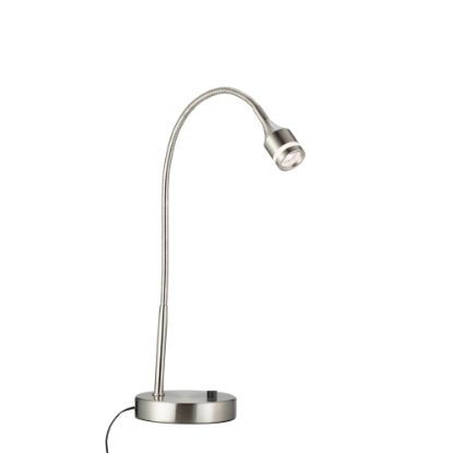 Picture of Adesso Prospect LED Gooseneck Desk Lamp, Adjustable Height, 18inH, Satin