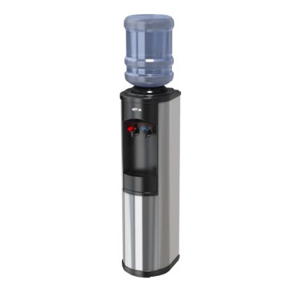 Picture of Oasis Artesian Hot/Cold Floorstand Water Dispenser, 38 1/8inH x 12inW x 12 1/2inD, Stainless