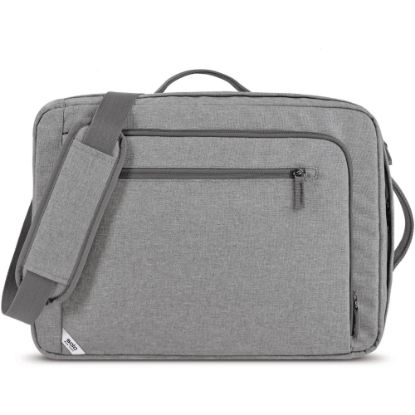 Picture of Solo New York Re:Utilize Hybrid Backpack Briefcase With 15.6in Laptop Pocket, Gray